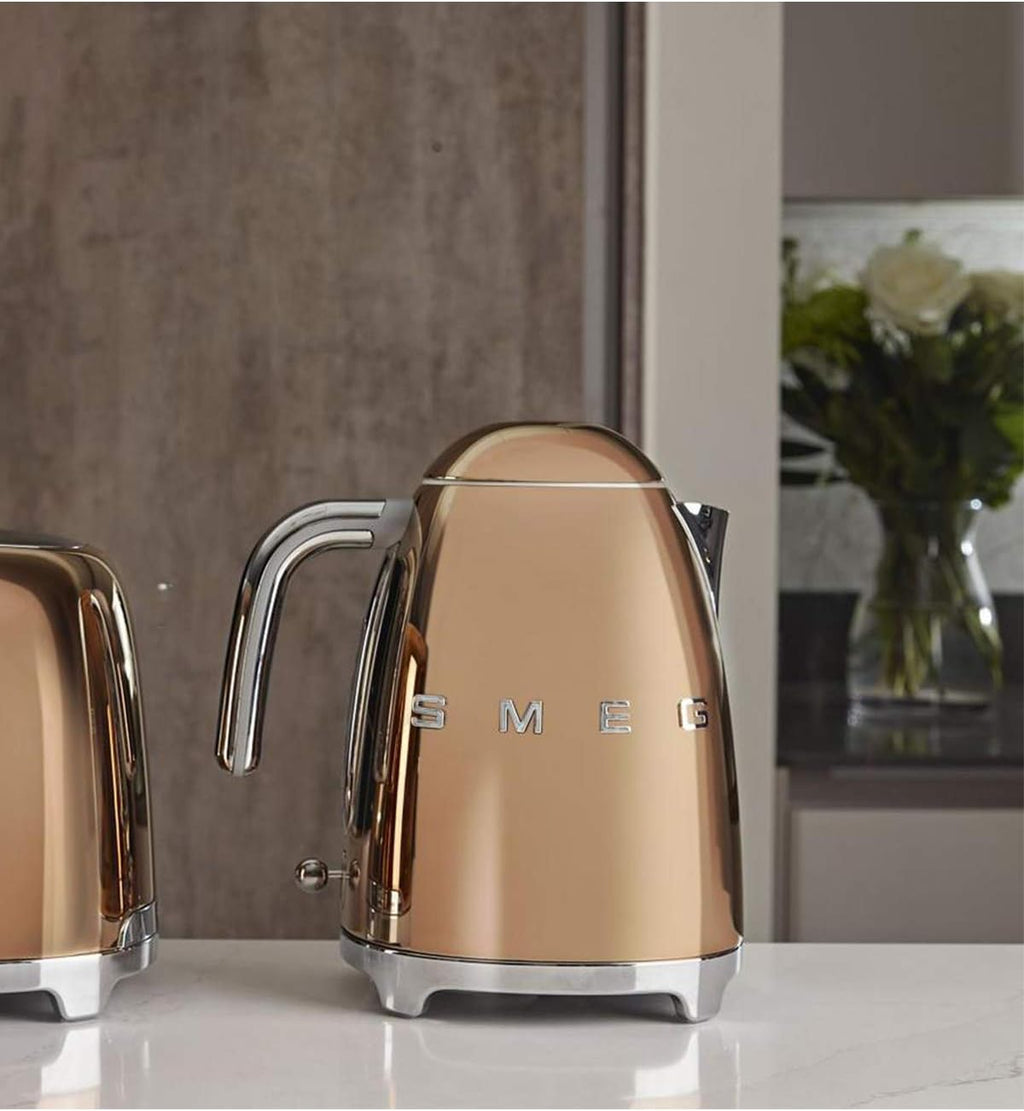 SMEG 1.7L Kettle Copper / Rose Gold Retro 50's