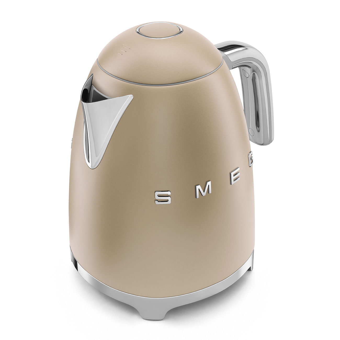 SMEG 1.7L Kettle Champagne Matte Retro 50's