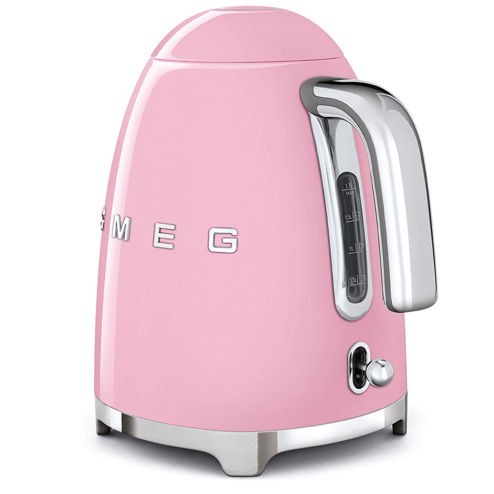 SMEG 1.7L Kettle Pink Retro 50's