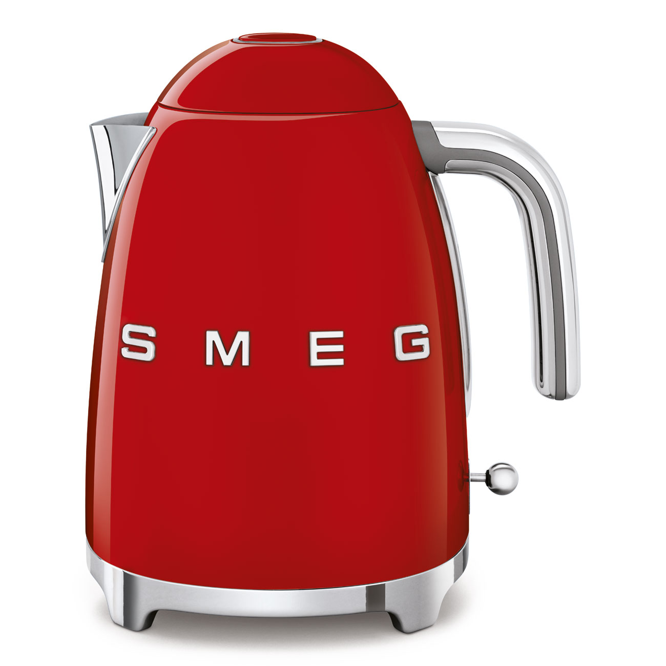 SMEG 1.7L Kettle Red Retro 50's + 4-Slice Toaster + Citrus Juicer