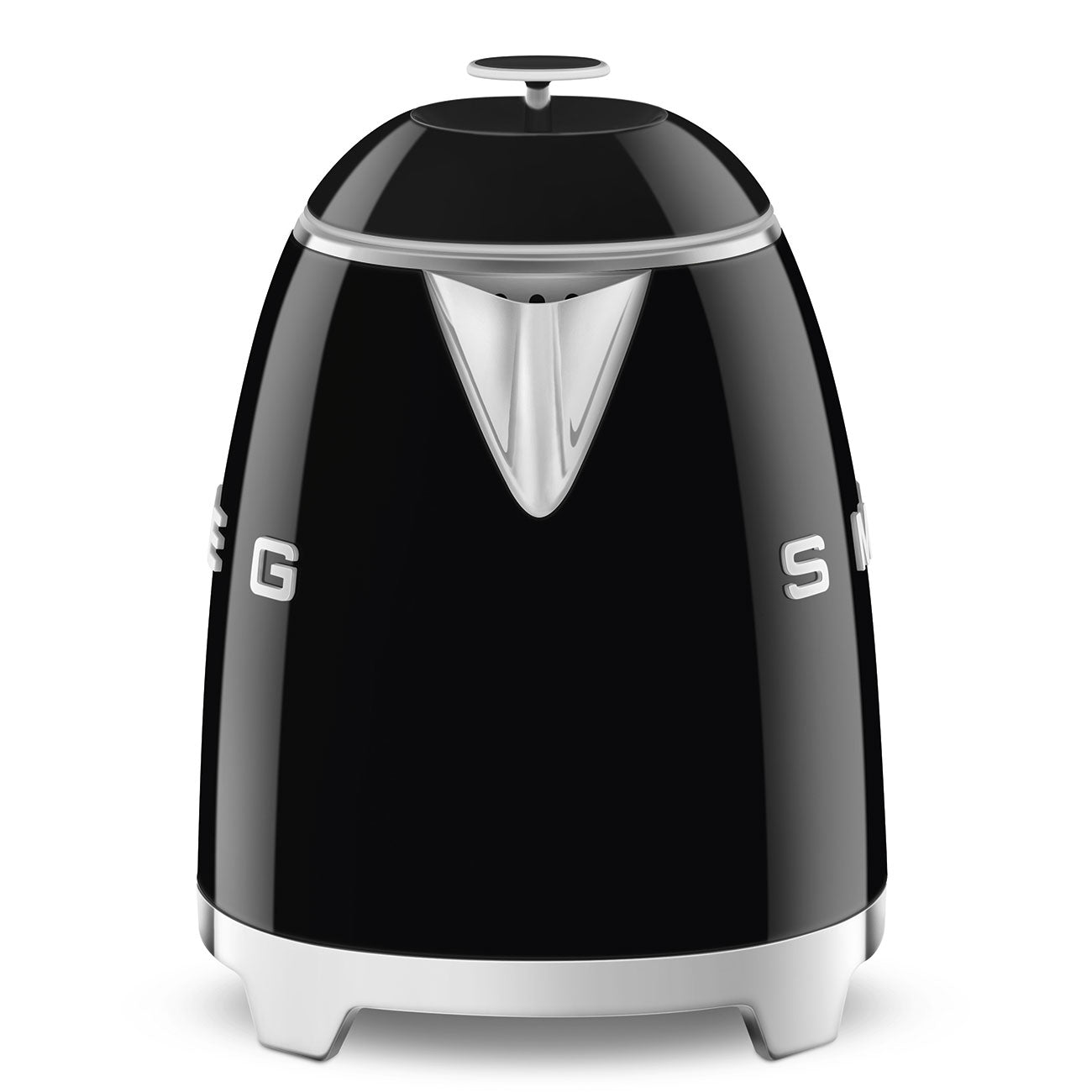 SMEG 0.8L Mini Kettle Black Retro 50's