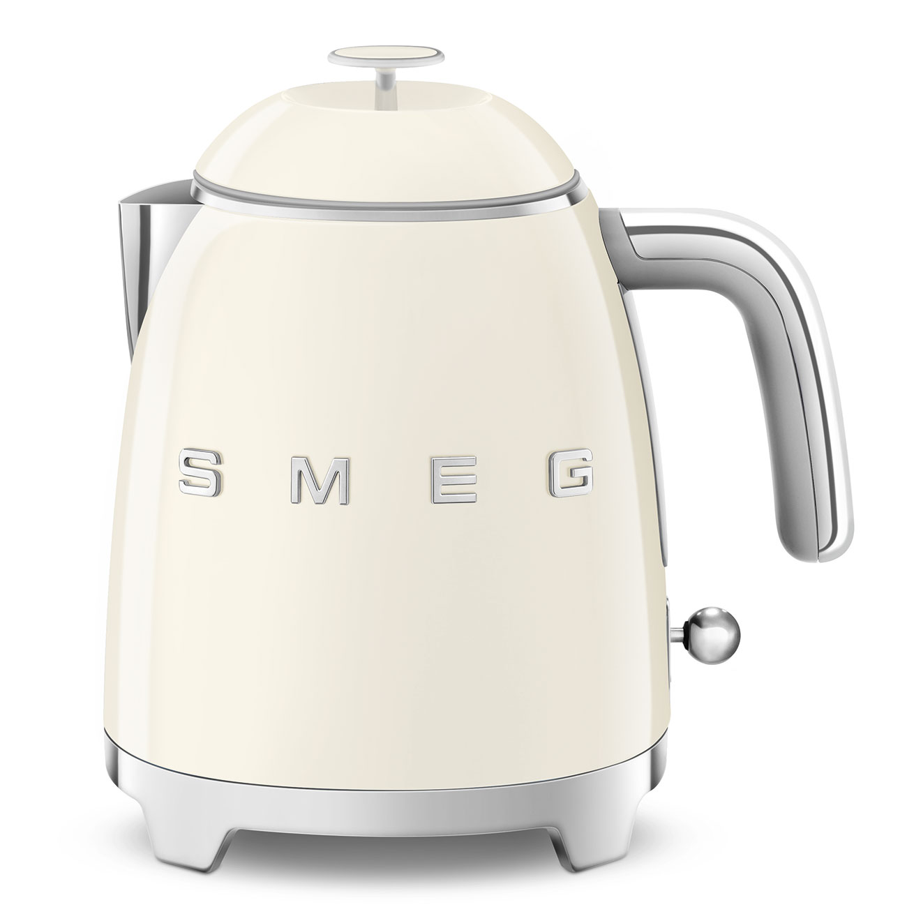 SMEG 0.8L Mini Kettle Cream Retro 50's