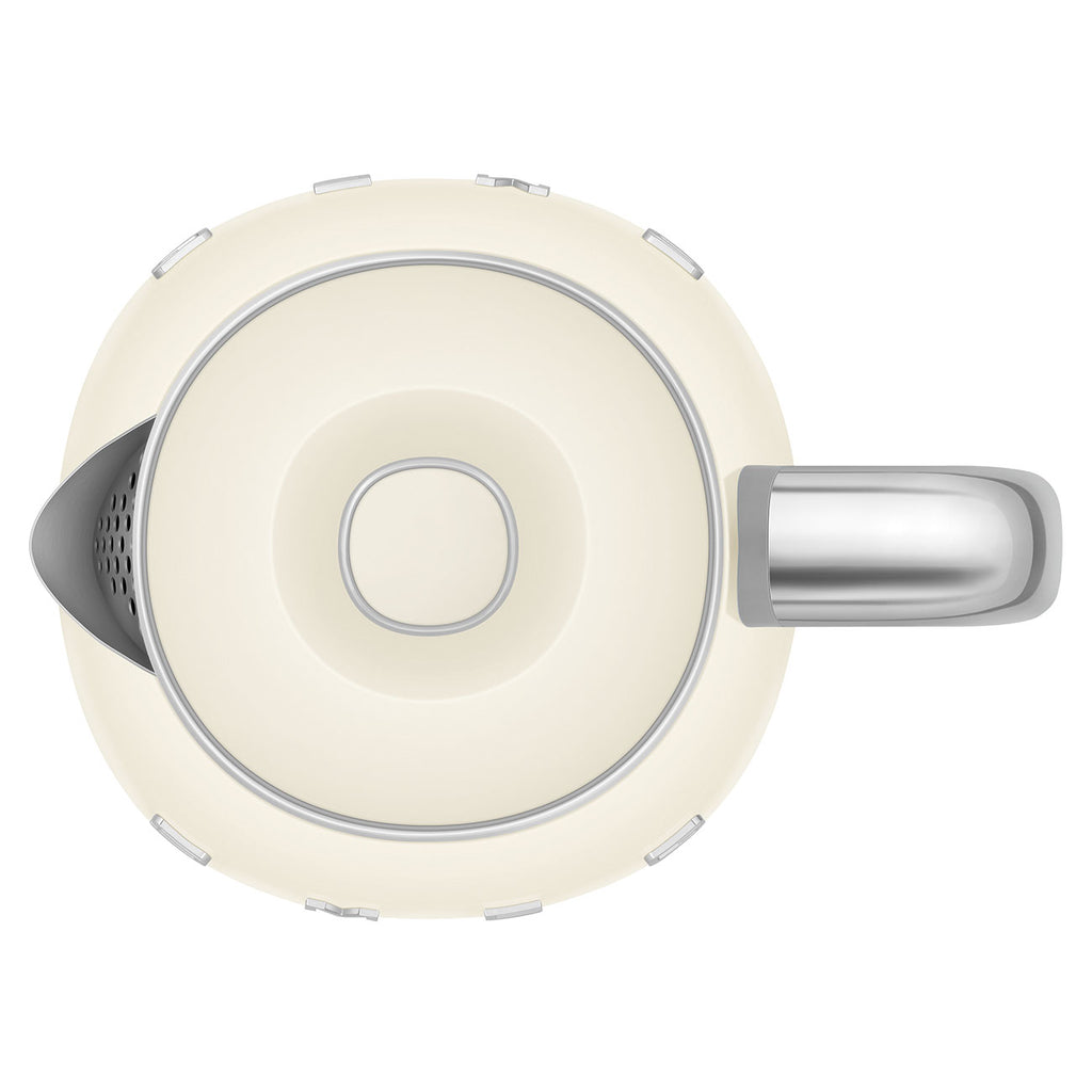 SMEG 0.8L Mini Kettle Cream Retro 50's