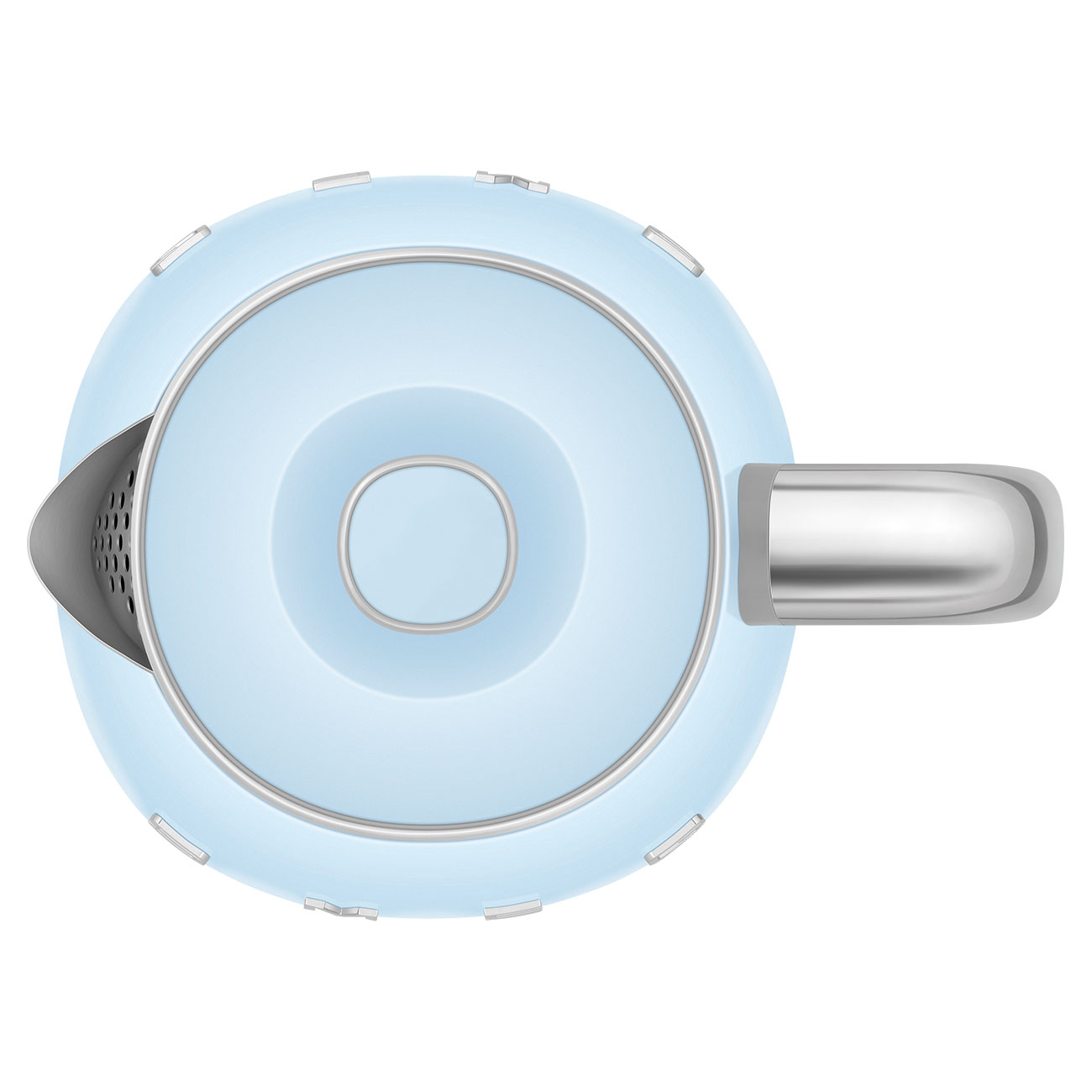 SMEG 0.8L Mini Kettle Pastel Blue Retro 50's