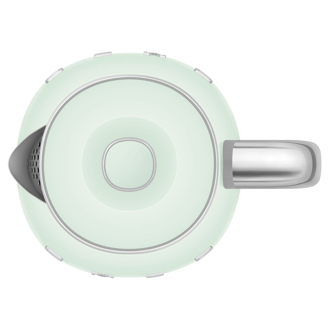 SMEG 0.8L Mini Kettle Pastel Green Retro 50's