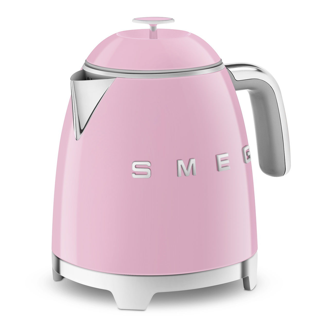 SMEG 0.8L Mini Kettle Pink Retro 50's