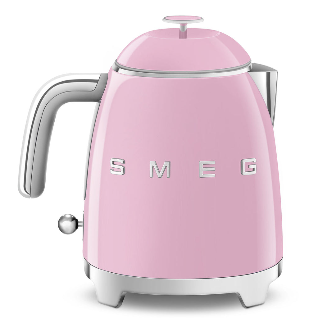 SMEG 0.8L Mini Kettle Pink Retro 50's