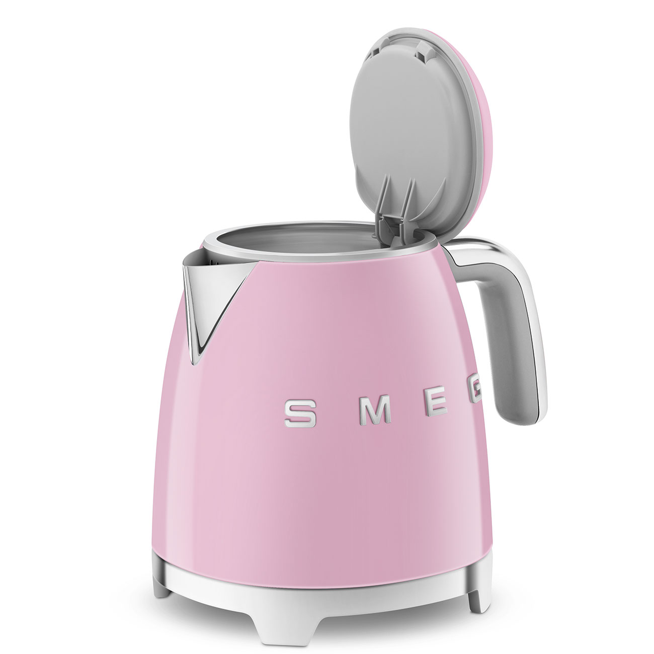 SMEG 0.8L Mini Kettle Pink Retro 50's