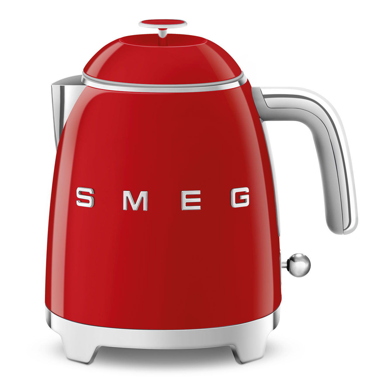 SMEG 0.8L Mini Kettle Red Retro 50's