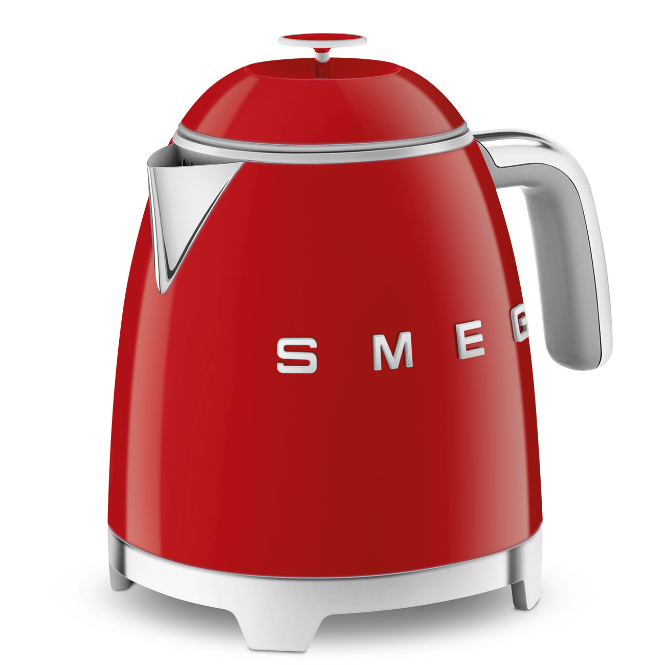 SMEG 0.8L Mini Kettle Red Retro 50's
