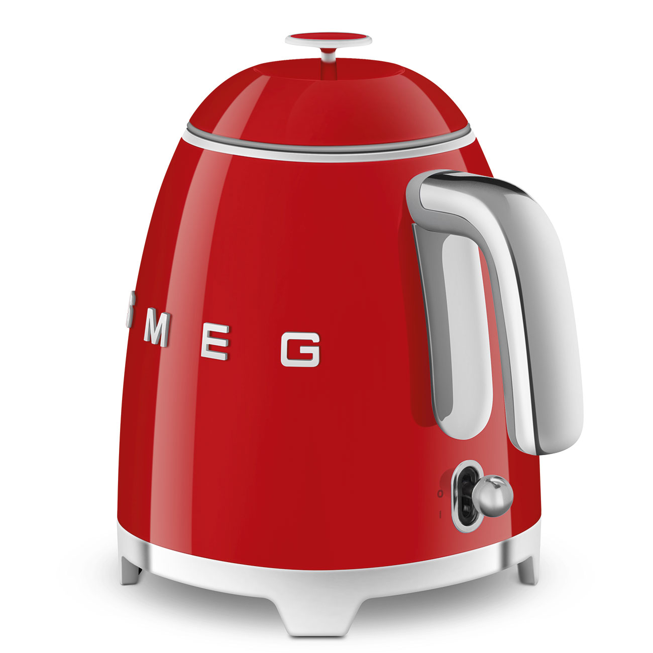 SMEG 0.8L Mini Kettle Red Retro 50's