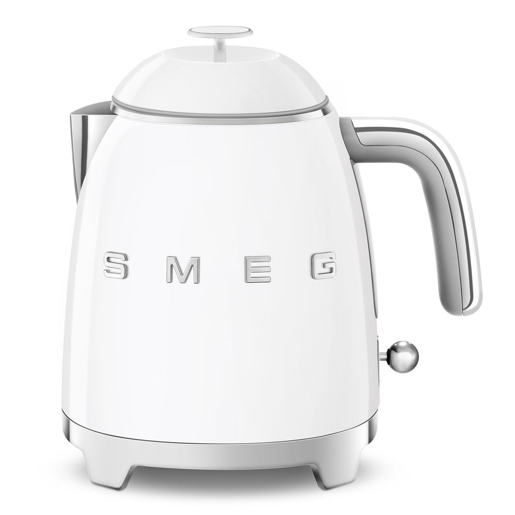 SMEG 0.8L Mini Kettle White Retro 50's