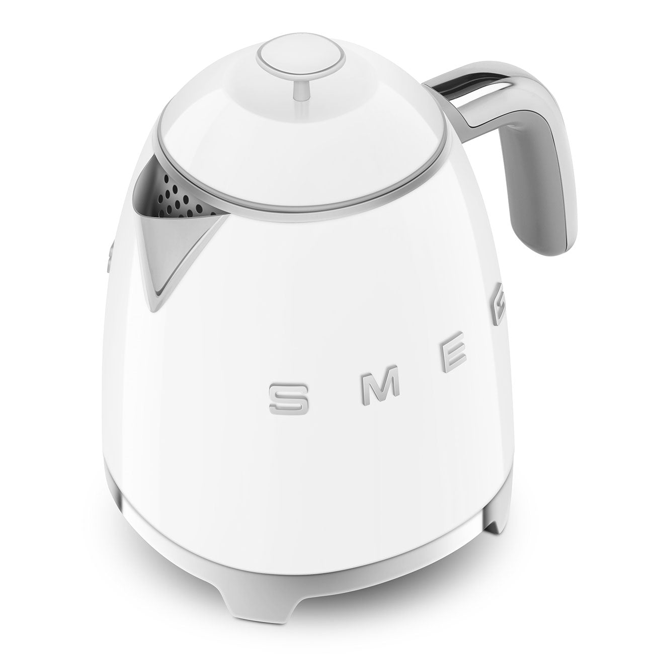 SMEG 0.8L Mini Kettle White Retro 50's