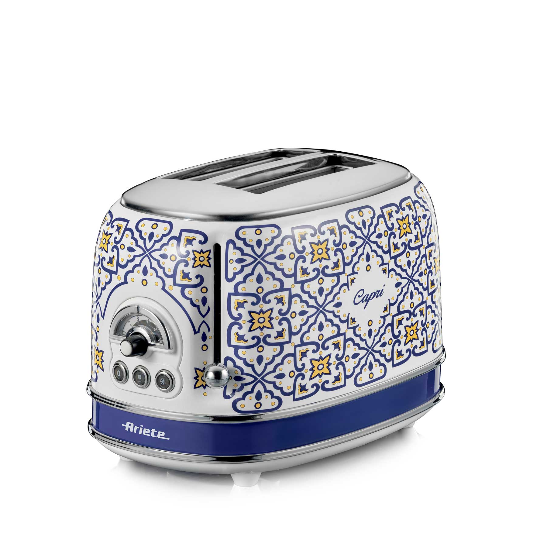 ARIETE Vintage Capri 2-Slice Toaster Mediterranean Design