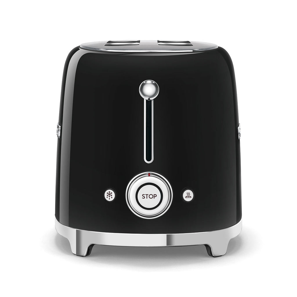 SMEG 2-Slice Toaster Black Retro 50's