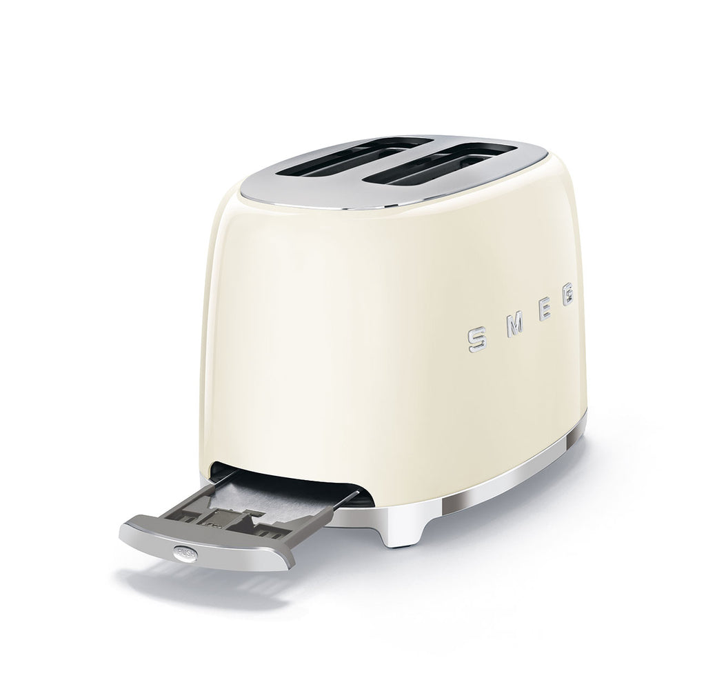 SMEG 2-Slice Toaster Cream Retro 50's