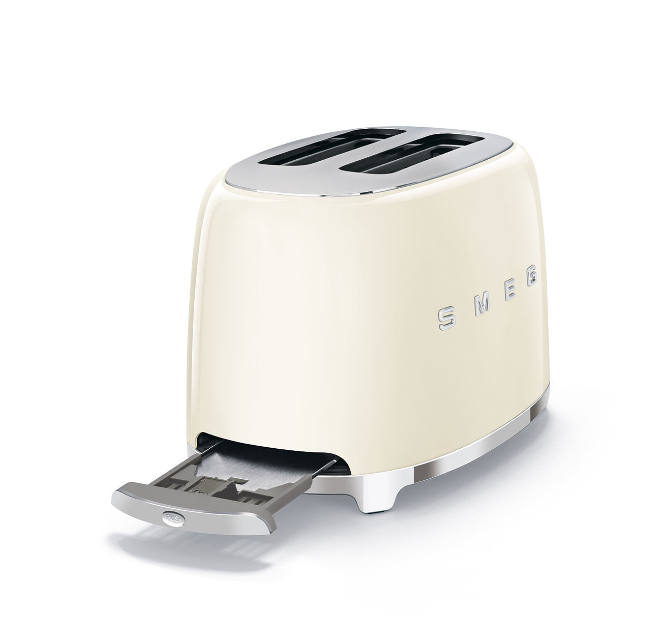 SMEG 2-Slice Toaster Cream Retro 50's