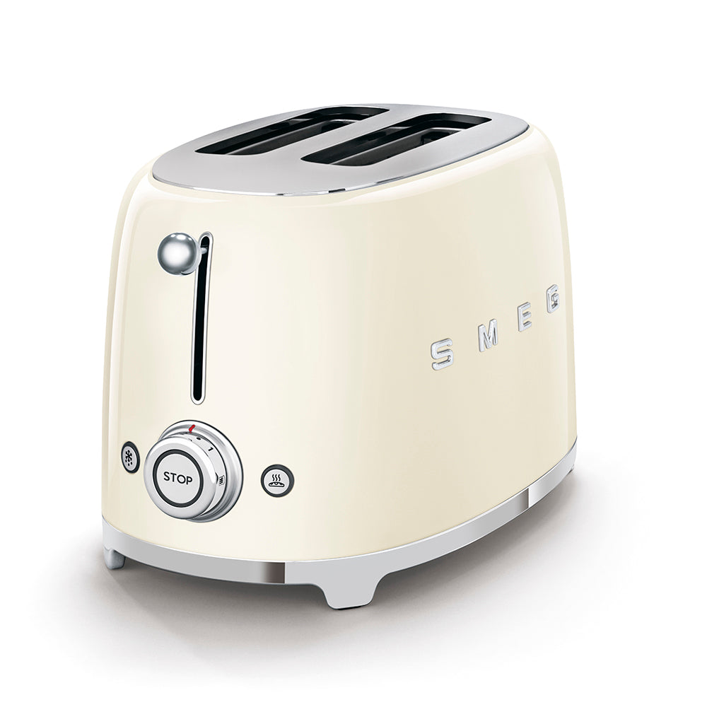 SMEG 2-Slice Toaster Cream Retro 50's