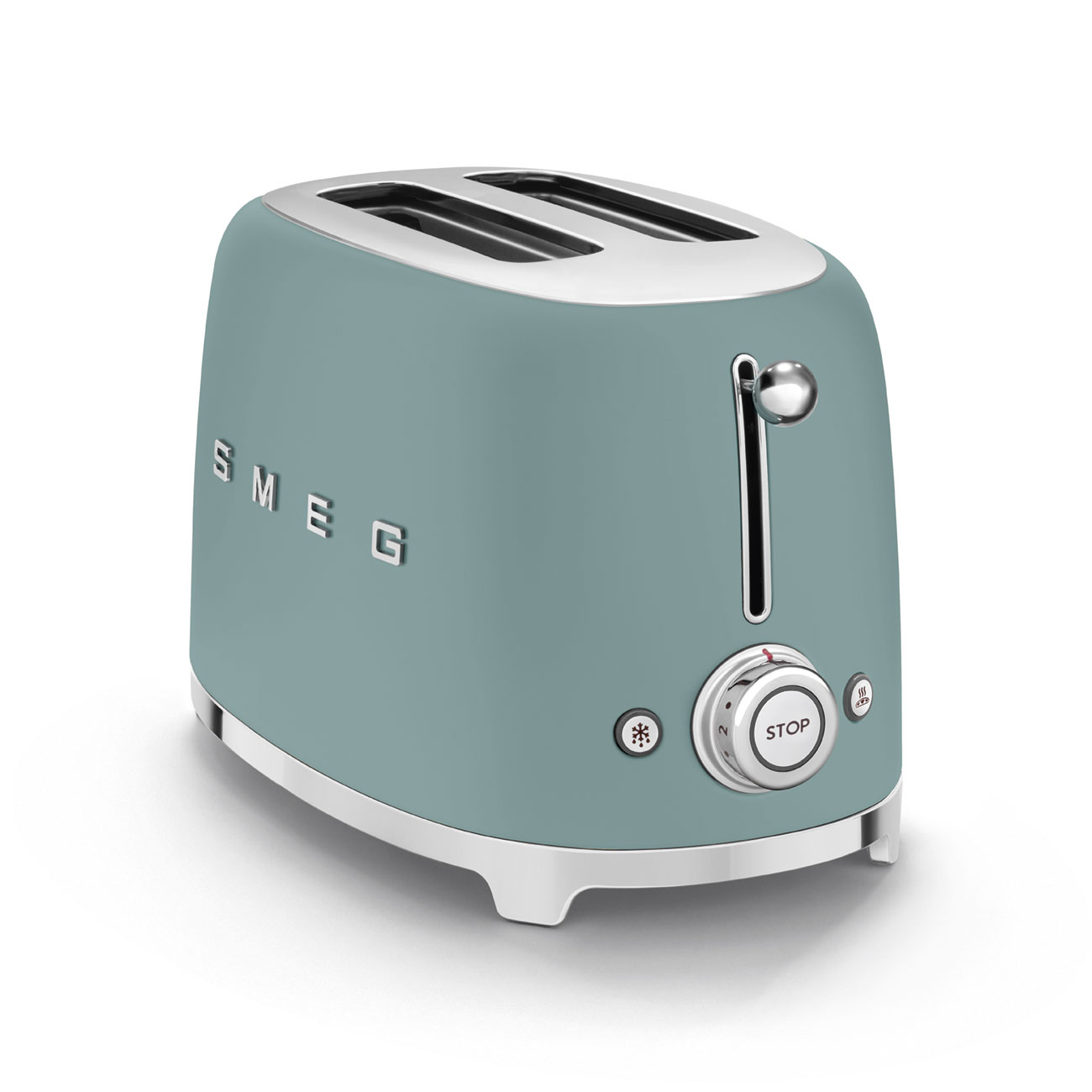 SMEG 2-Slice Toaster Emerald Green Retro 50's