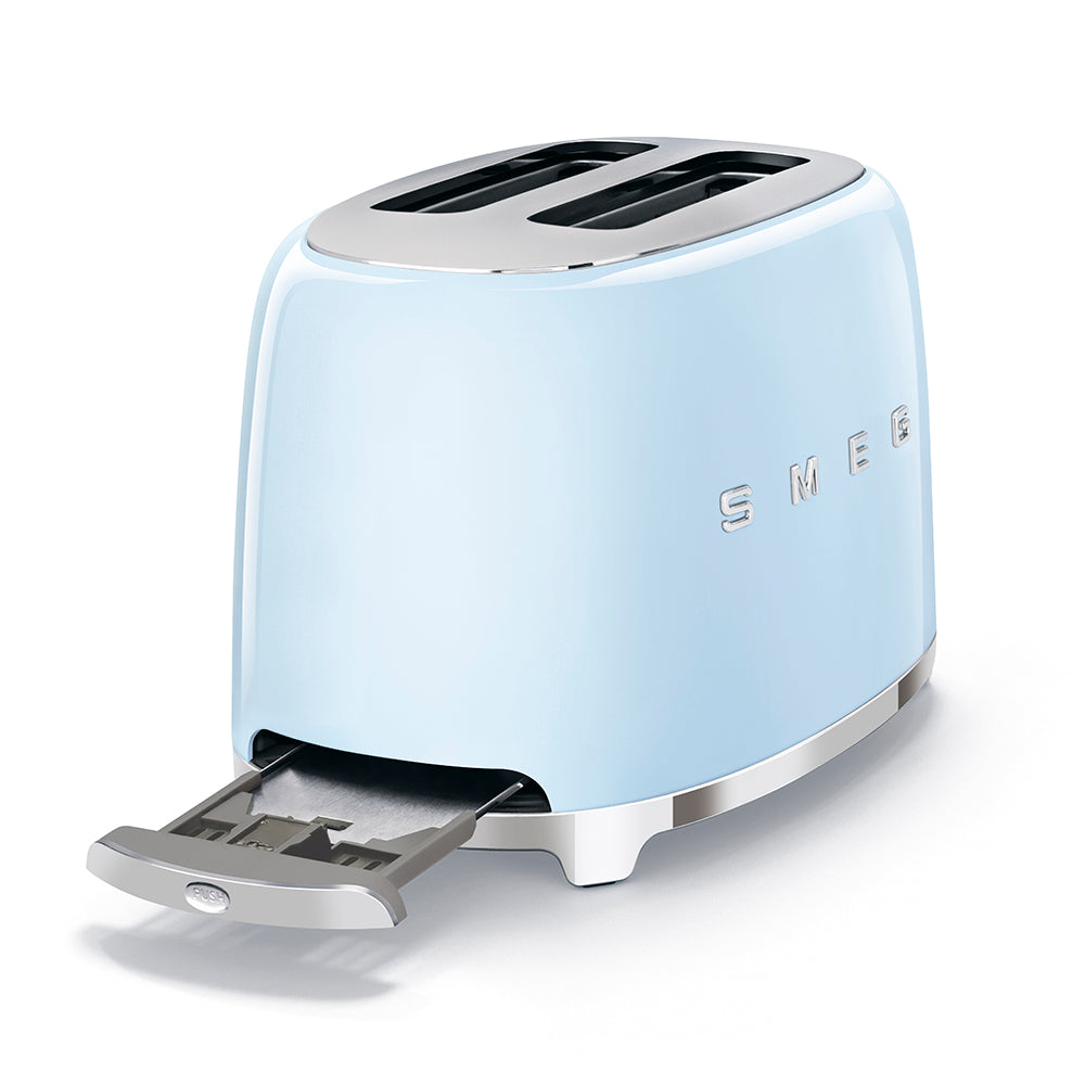 SMEG 2-Slice Toaster Pastel Blue Retro 50's
