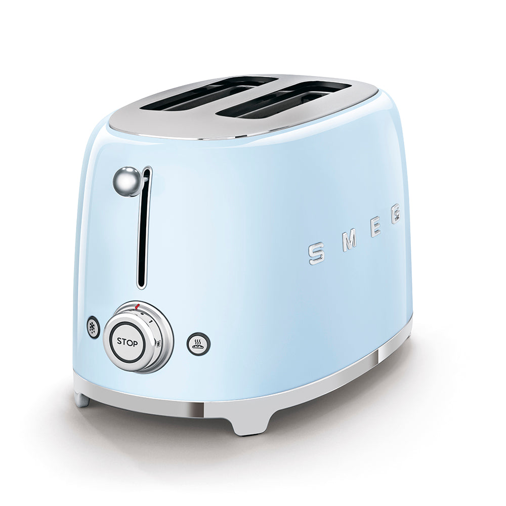 SMEG 2-Slice Toaster Pastel Blue Retro 50's