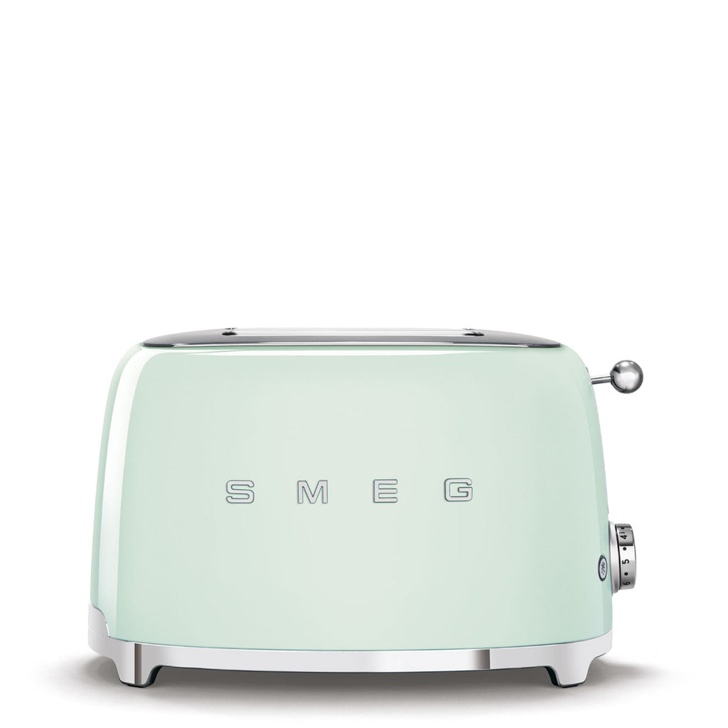 SMEG 2-Slice Toaster Pastel Green Retro 50's