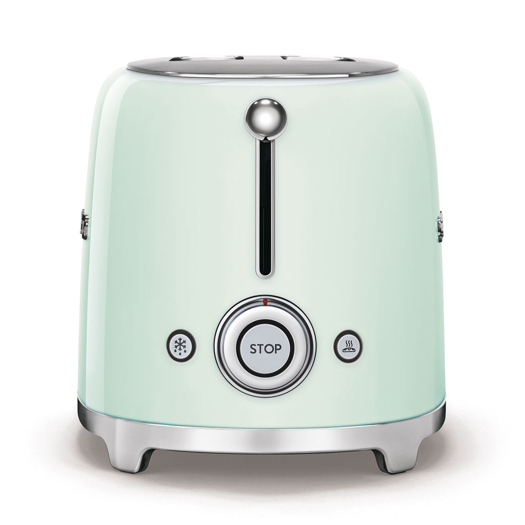 SMEG 2-Slice Toaster Pastel Green Retro 50's
