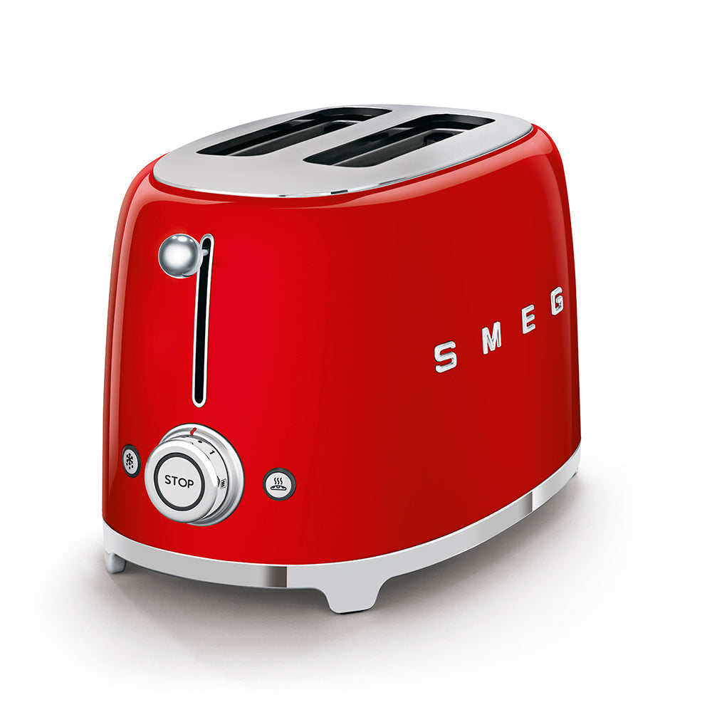 SMEG 2-Slice Toaster Red Retro 50's