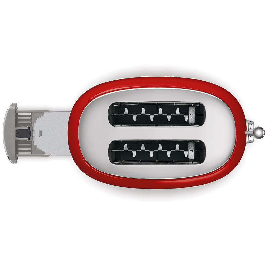 SMEG 2-Slice Toaster Red Retro 50's