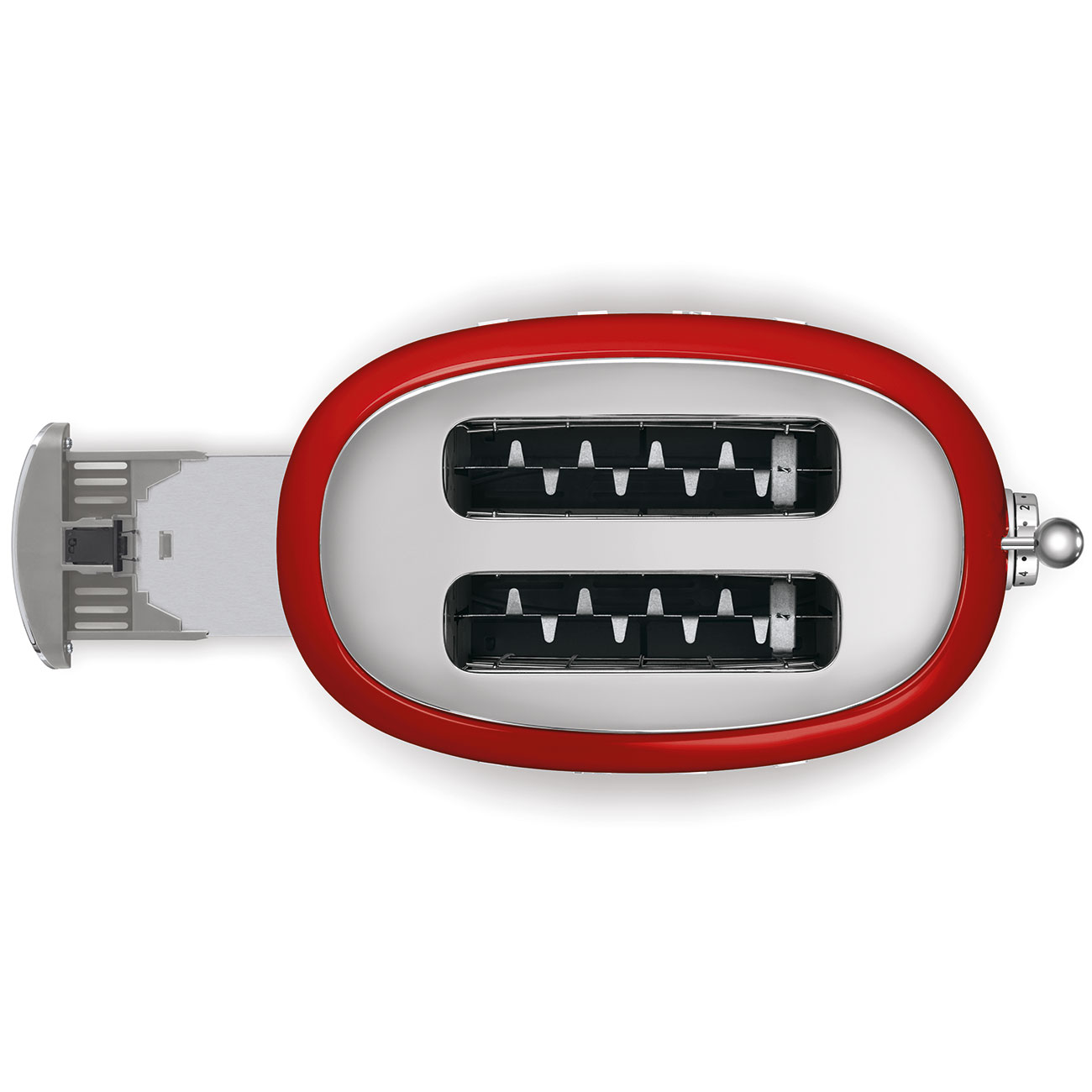 SMEG 2-Slice Toaster Red Retro 50's