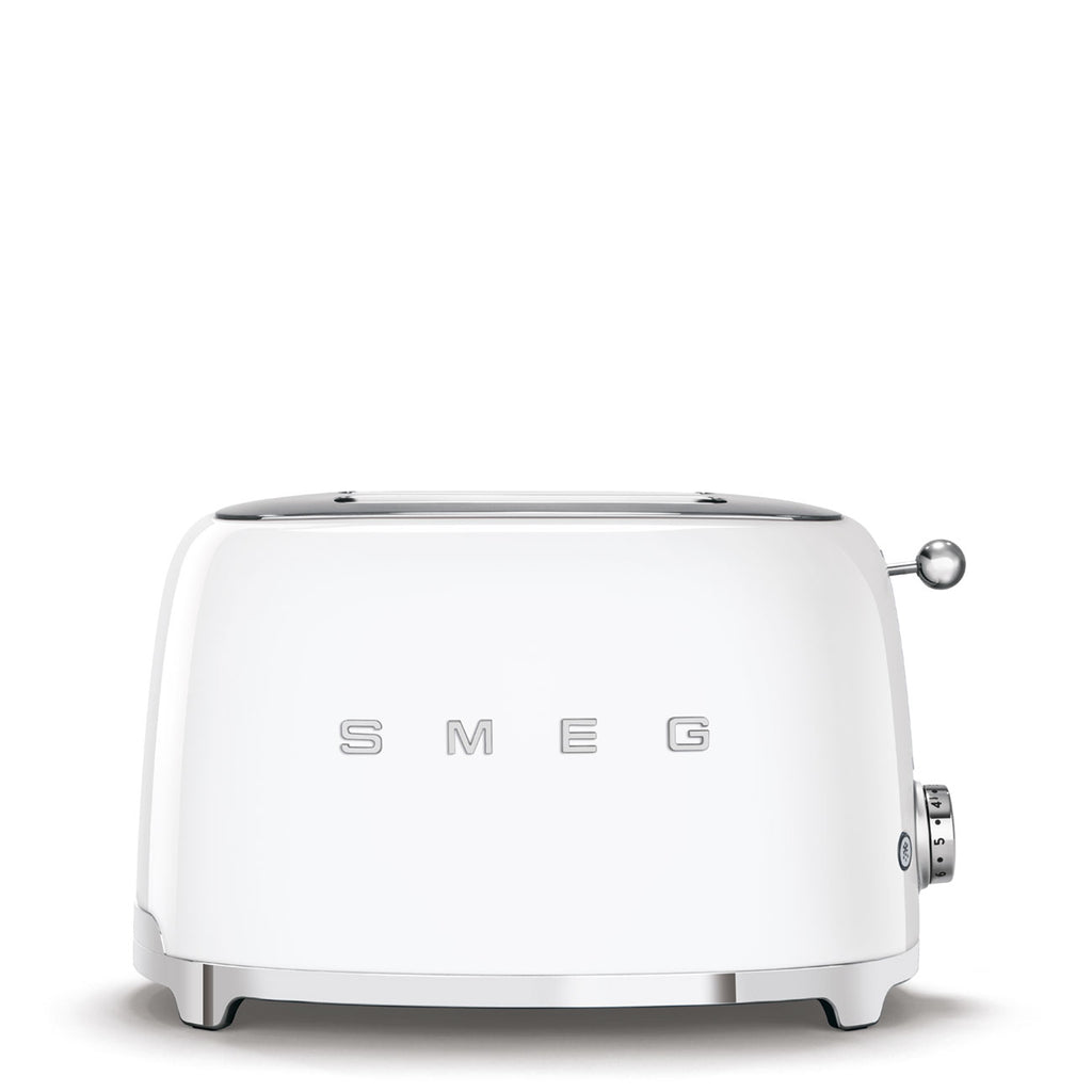 SMEG 2-Slice Toaster White Retro 50's