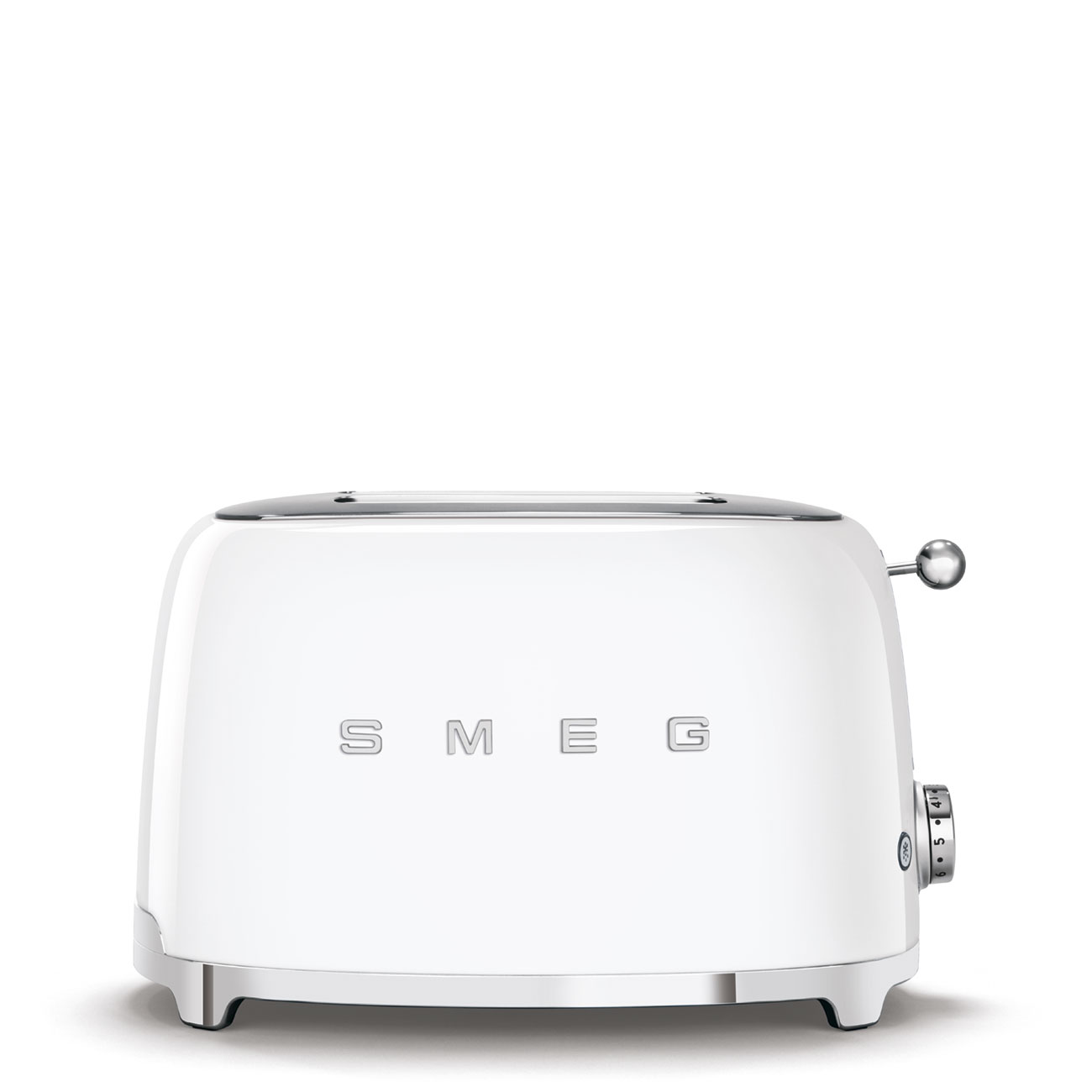 SMEG 2-Slice Toaster White Retro 50's