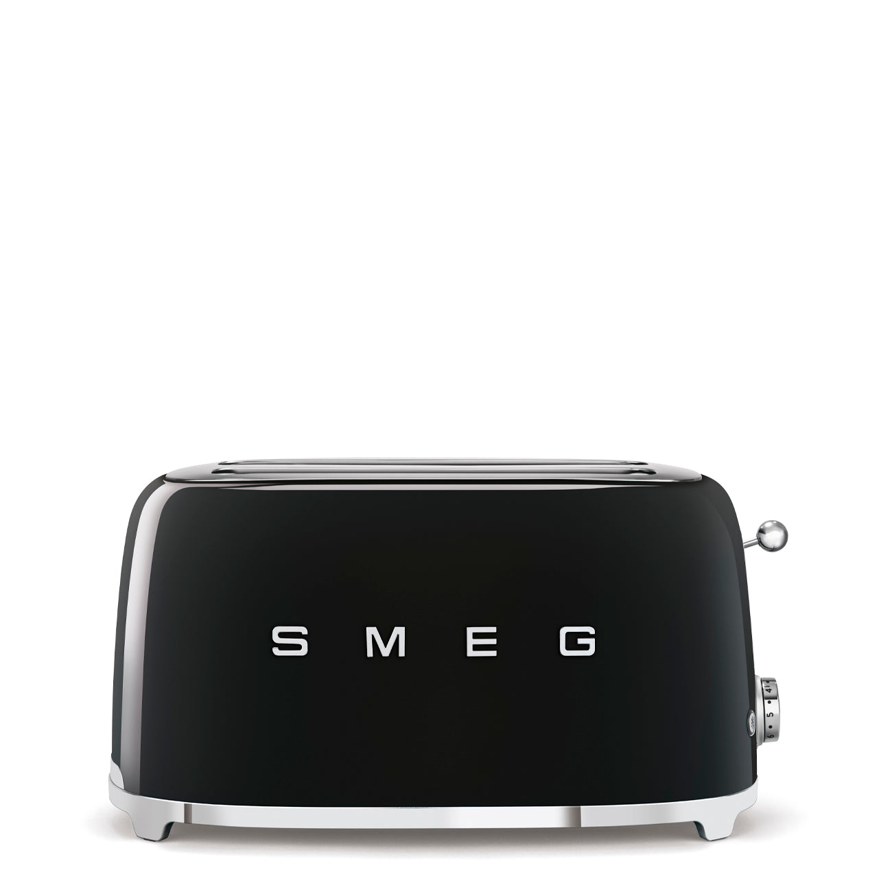 SMEG 4-Slice Toaster Black Retro 50's