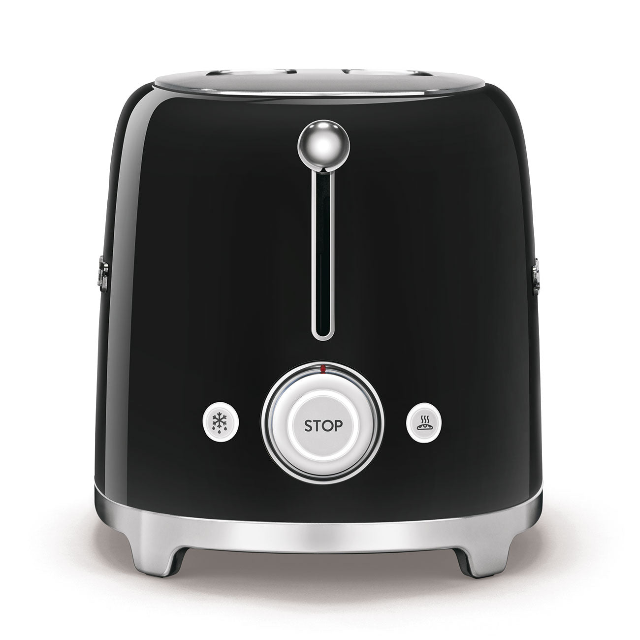 SMEG 4-Slice Toaster Black Retro 50's