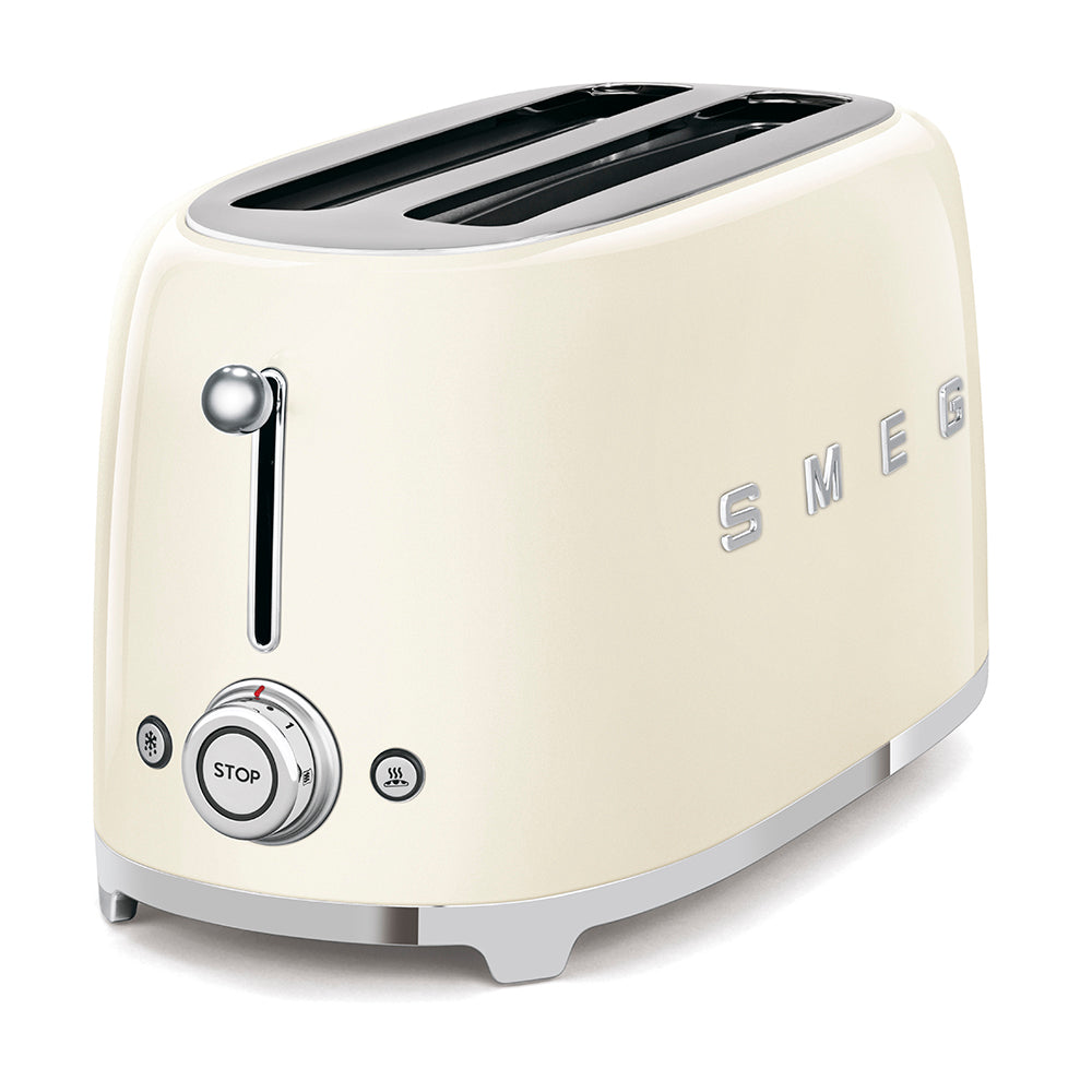 SMEG 4-Slice Toaster Cream Retro 50's