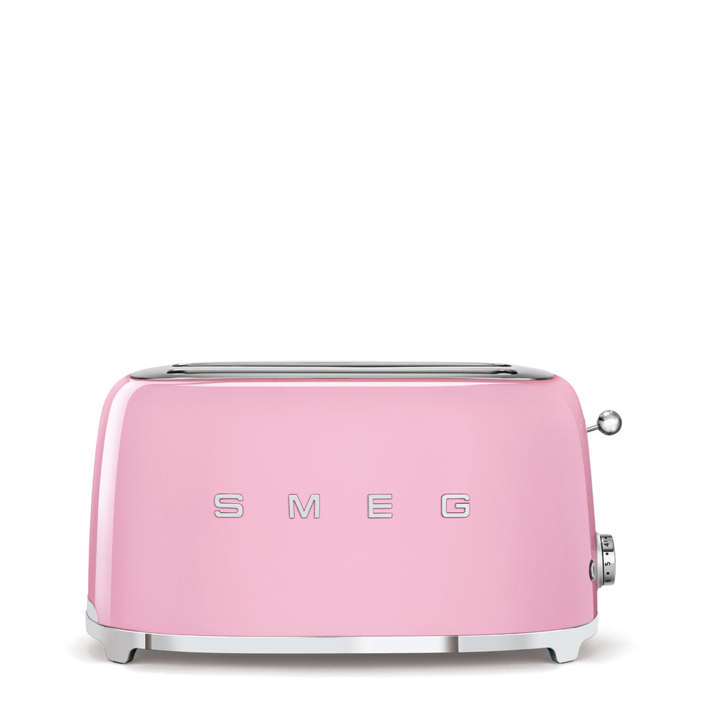 SMEG 4-Slice Toaster Pink Retro 50's