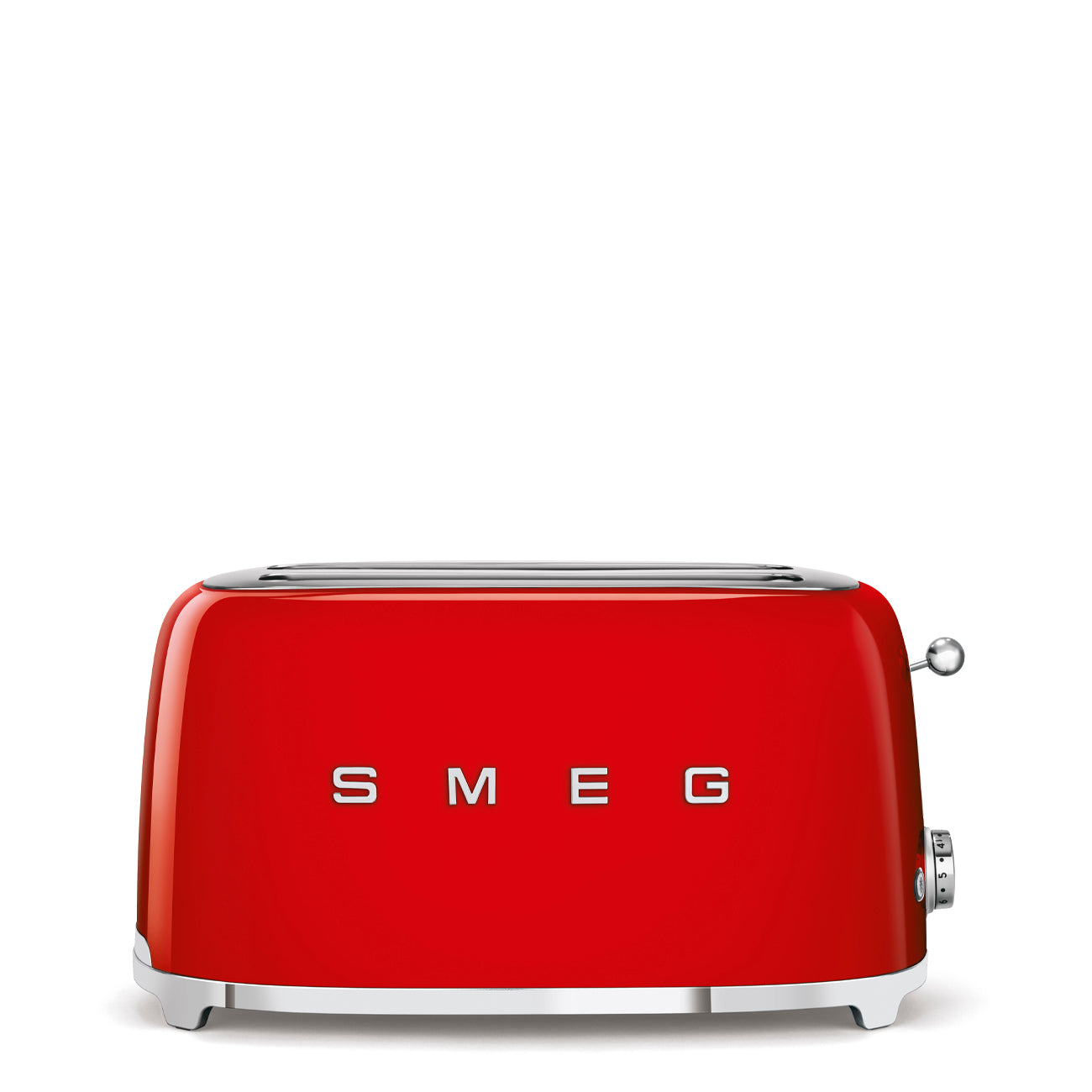SMEG 1.7L Kettle Red Retro 50's + 4-Slice Toaster + Citrus Juicer