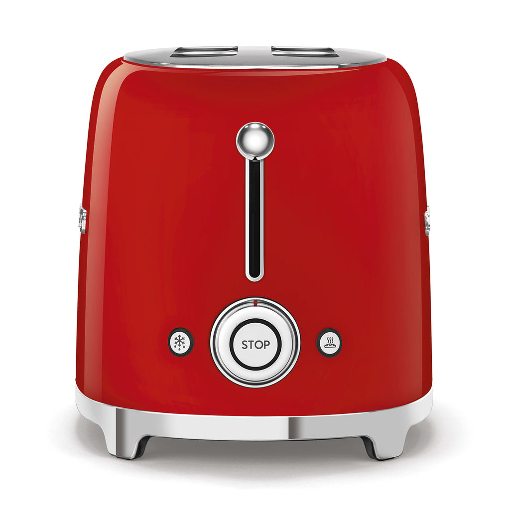 SMEG 4-Slice Toaster Red Retro 50's