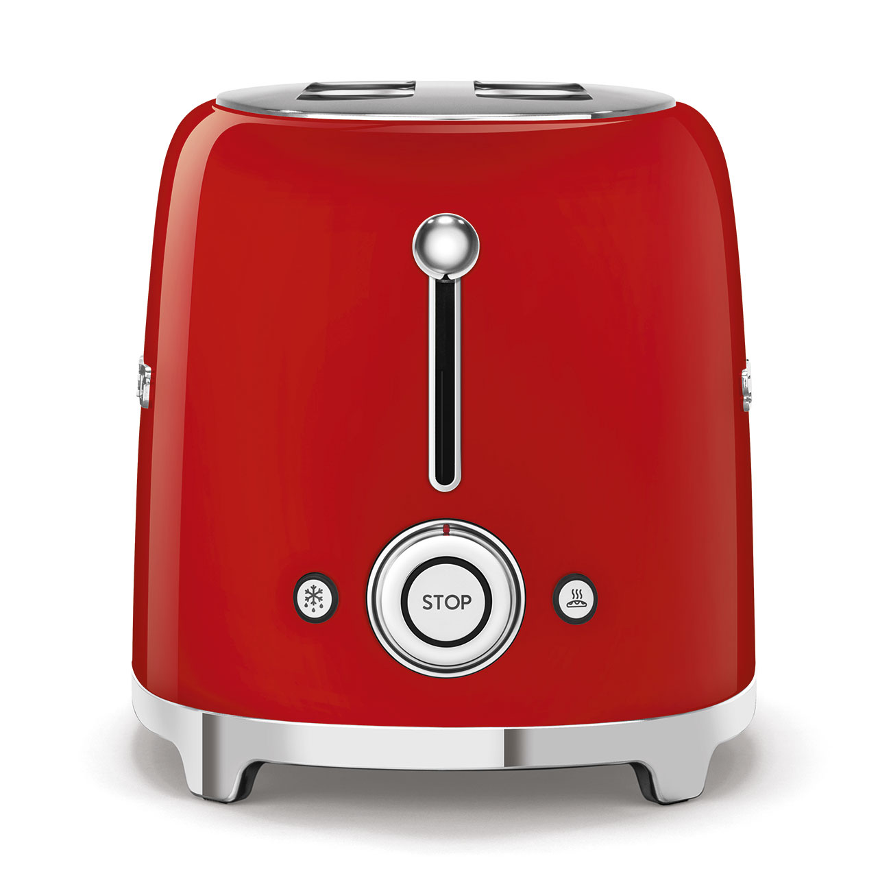 SMEG 1.7L Kettle Red Retro 50's + 4-Slice Toaster + Citrus Juicer