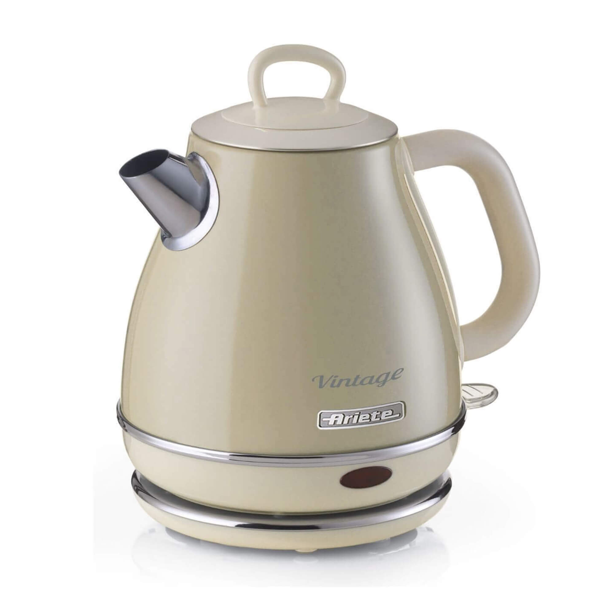 ARIETE Vintage 1L Kettle Beige Pear Shape