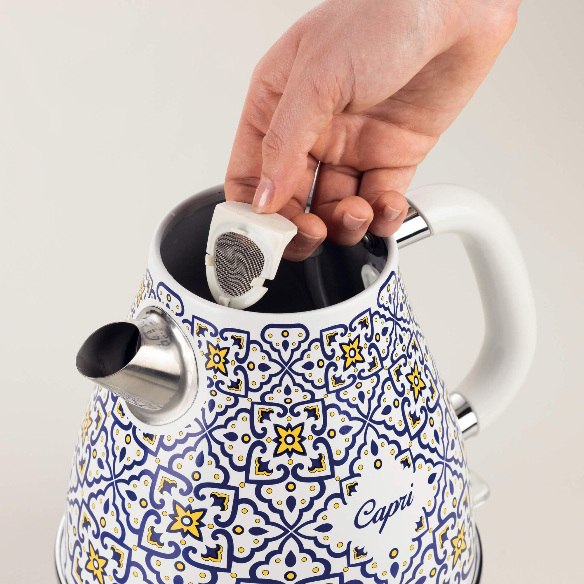 ARIETE Capri Vintage Kettle 1.7L Mediterranean Design
