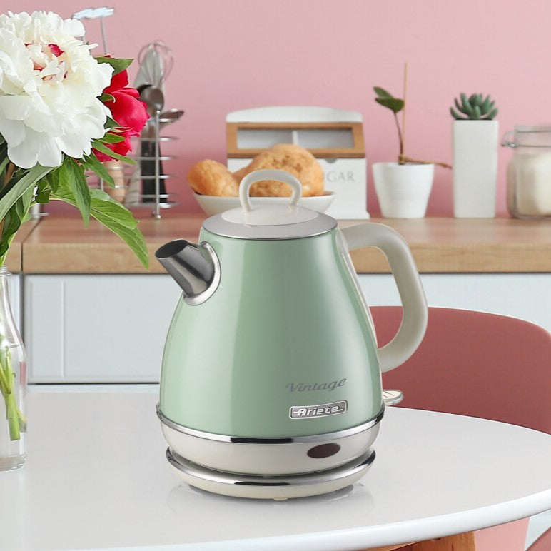 ARIETE Vintage 1L Kettle Green Pear Shape
