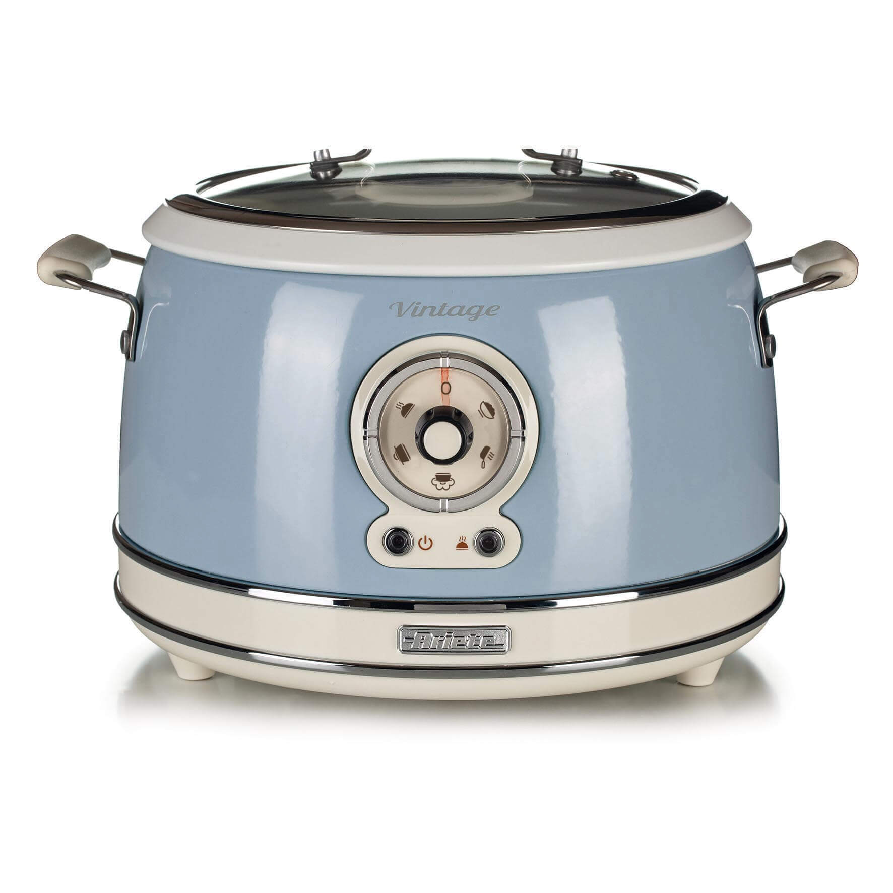 ARIETE Vintage Rice Cooker & Slow Cooker 3.5L Blue