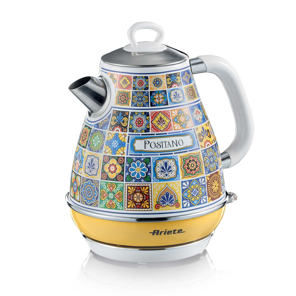 ARIETE Positano Vintage Kettle 1.7L Mediterranean Design
