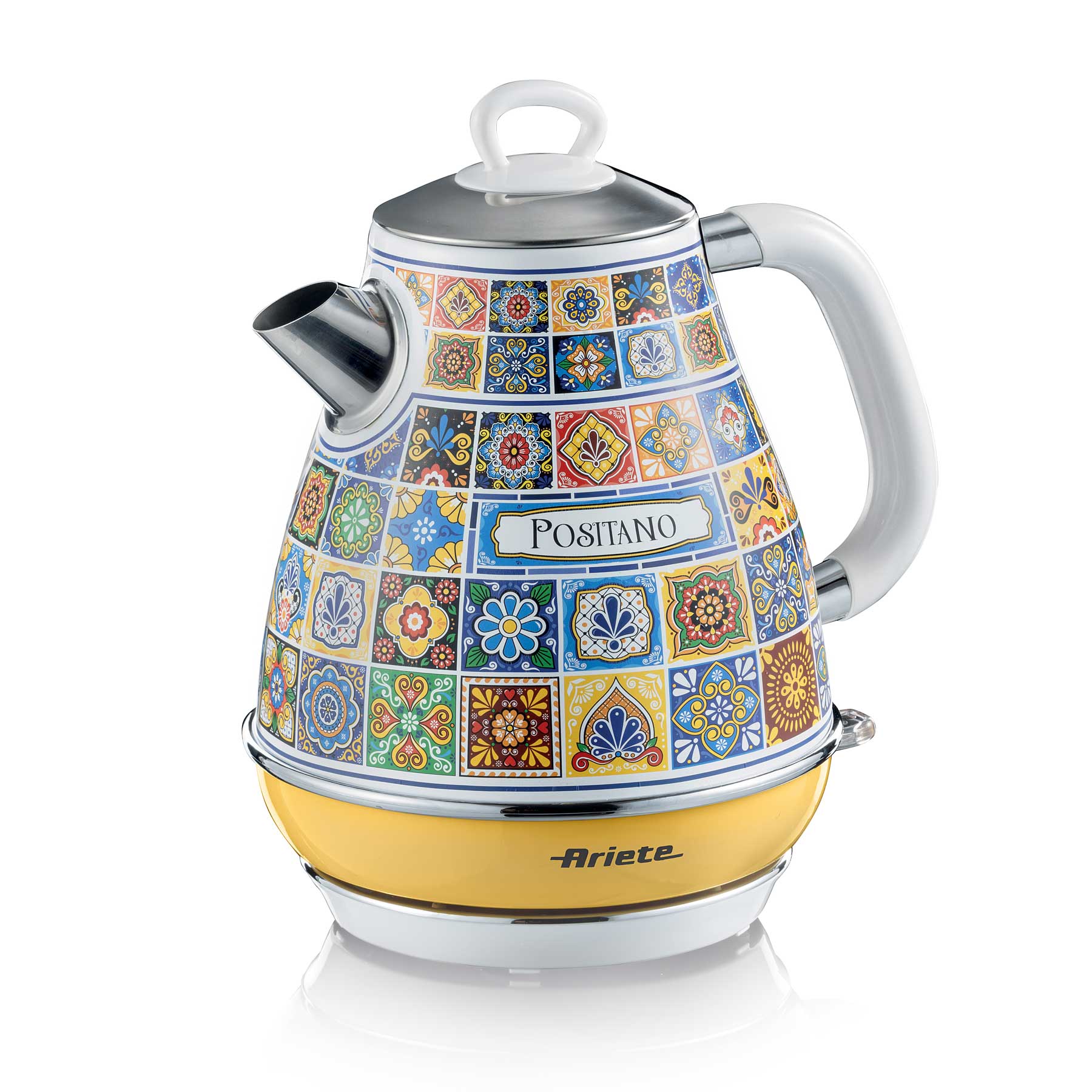 ARIETE Positano Vintage Kettle 1.7L Mediterranean Design