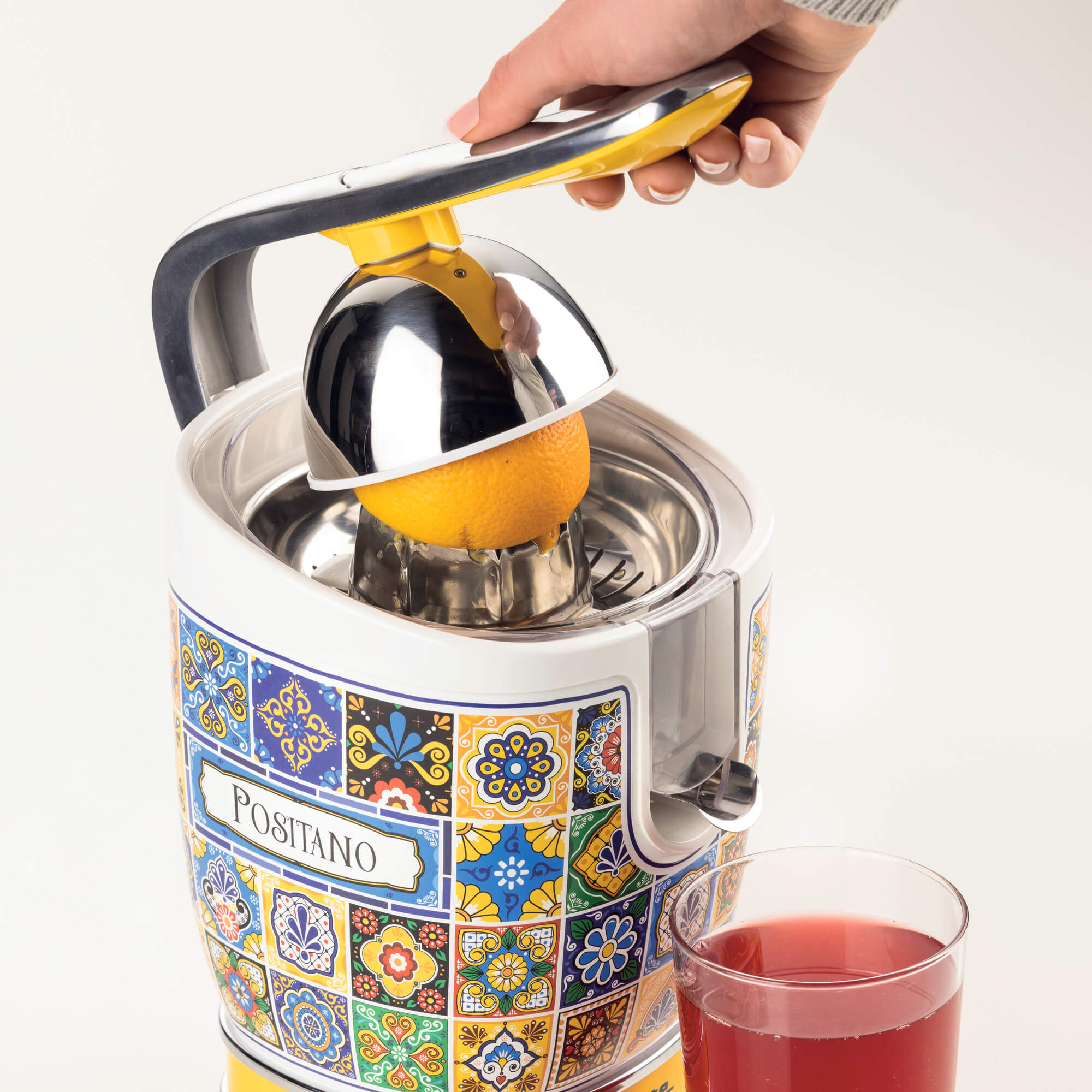 ARIETE Positano Vintage Kettle 1.7L Mediterranean Design + 4-Slice Toaster + Juicer
